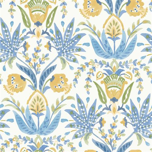 MN1913 - Mediterranean Wallpaper - Seaside Jacobean