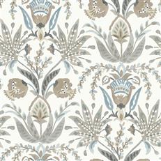 MN1915 - Mediterranean Wallpaper - Seaside Jacobean