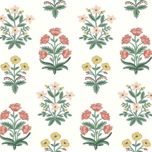 RP7349 - Rifle Paper Wallpaper - Mughal Rose