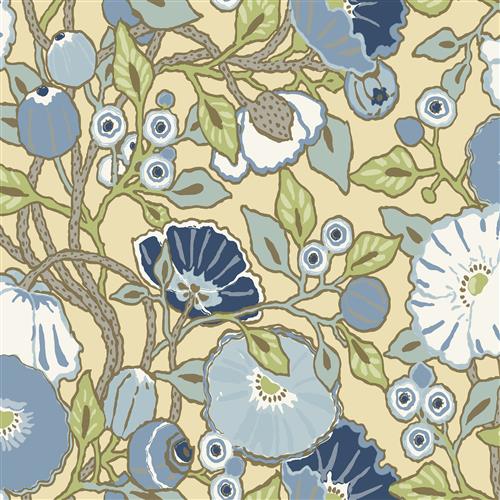 GO8311 - Greenhouse Wallpaper - Vincent Poppies