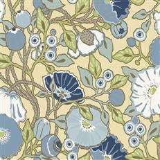 GO8311 - Greenhouse Wallpaper - Vincent Poppies