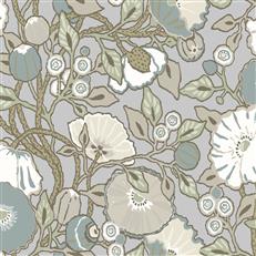 GO8313 - Greenhouse Wallpaper - Vincent Poppies