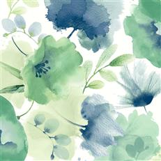 BL1774 - Blooms Second Edition Wallpaper Watercolor Bouquet