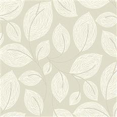 EV3923 - Candice Olson Wallpaper - Contoured Leaves