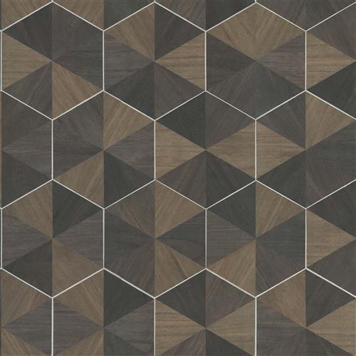 HO2103GV - Grasscloth And Natural Resource Hexagram Wood Veneer