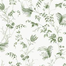 MX9680 - Ronald Redding Astoria Wallpaper Floral Lace