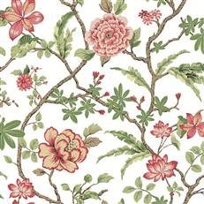 MX9651 - Ronald Redding Astoria Wallpaper Courtyard Botanical