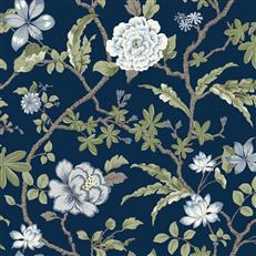 MX9652 - Ronald Redding Astoria Wallpaper Courtyard Botanical