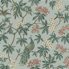 MX9663 - Ronald Redding Astoria Wallpaper Peacock Estate