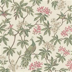 MX9665 - Ronald Redding Astoria Wallpaper Peacock Estate