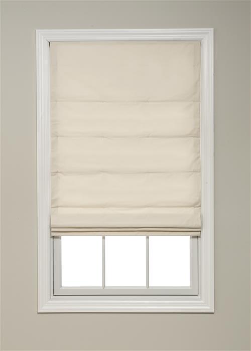 Flat on sale roman shades