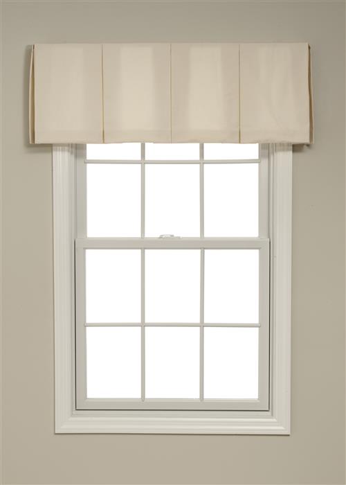 Inverted Box Pleated Valance