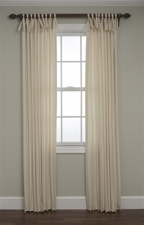 Tie Top Drapes