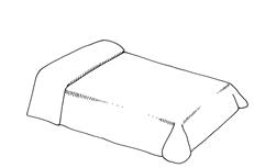 Bedspread- Throw style