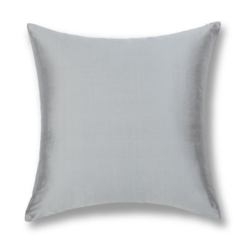 Classic Silk Pillow - 20 X 20 - STERLING