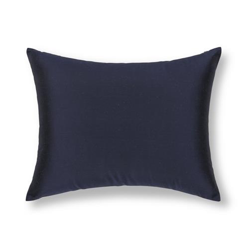 Classic Silk Pillow - 14 X 17 - NAVY