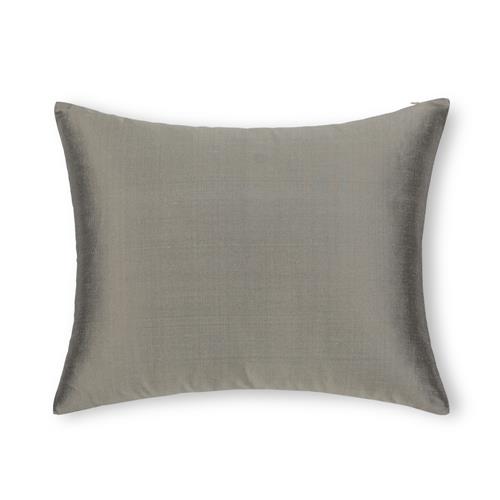 Classic Silk Pillow - 14 X 17 - PEWTER