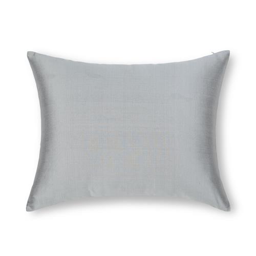 Classic Silk Pillow - 14 X 17 - STERLING